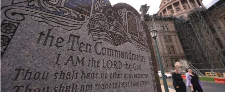 États-Unis: au Texas, les Dix Commandements brandis comme arme politique